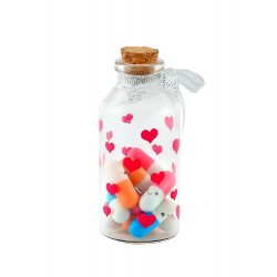 Capsule Message In A Bottle - 12X Color Pills