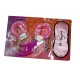 AtneP Be Naughty Handcuff & Blindfold Set (Pink)
