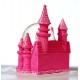 Lilone Glass Resin Showpiece Figurine (Pink_3 X 4 Inch)