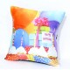 Lilone Birthday Special Quoted Cotton Decorative Cup Cake Printed Pillow Gift 