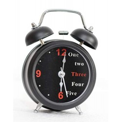 Lilone Alarm Clock Twin Bell Loud for Heavy Sleepers 