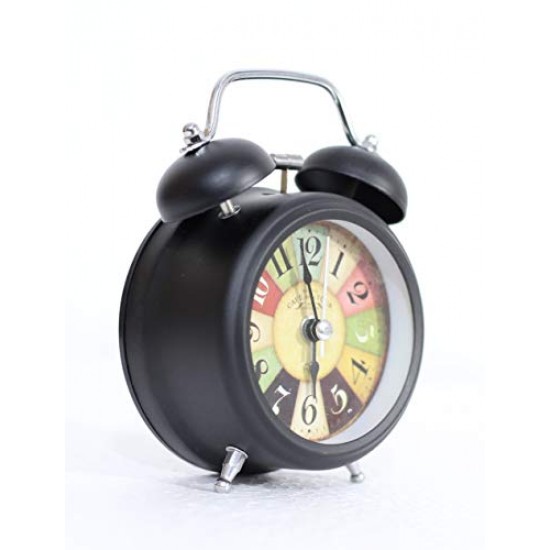 Lilone Alarm Clock Twin Bell Loud for Heavy Sleepers 