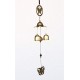 Lilone Gifts Boat Shape Wind Chimes Bells - 18 Inch Hanging Decor | Gift for Birthday Anniversary