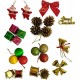 Lilone Christmas Tree Decoration Ornaments (74PCs Xmas Decoration)