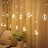 Curtain Lights 108 LED Bulb Globe Shape 