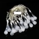 AtneP 20 LED Crystal Drop Lights for Home Decoration
