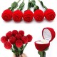 Lilone Red Rose Ring Box, 21cm
