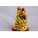Solar Welcome Cat Feng Shui Showpiece Home Decor Statue | Car Dashboard