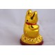 Solar Welcome Cat Feng Shui Showpiece Home Decor Statue | Car Dashboard