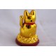 Solar Welcome Cat Feng Shui Showpiece Home Decor Statue | Car Dashboard