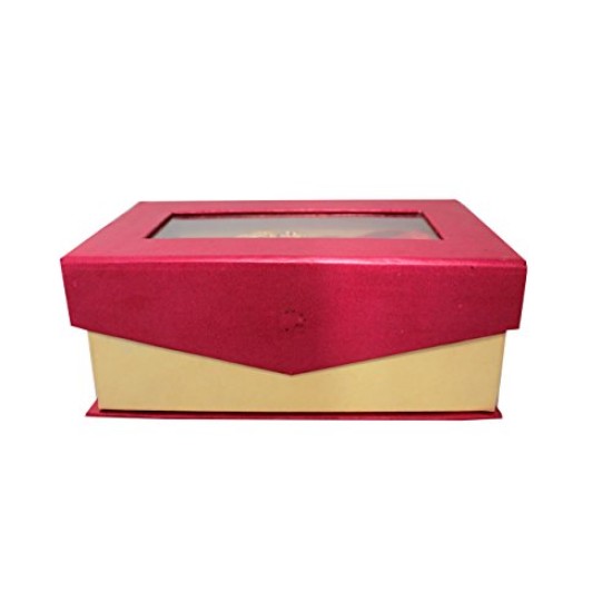 Lilone Gold Plated Ganesh ji on Peepal Leaves (Assorted Mukh Design, 6 x 10cm)