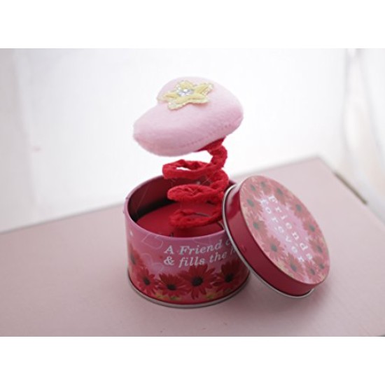 Atnep Lilone Friends Forever Pop-Up Box Music, Round Shape, Gift Atnep Lilone Friends Forever Pop-Up Box Music, Round Shape, Gift