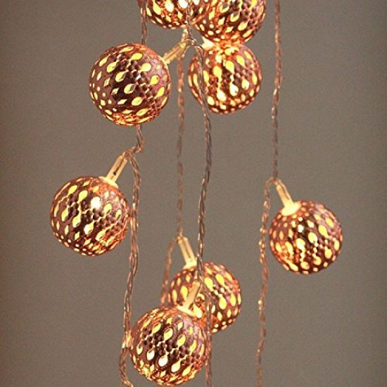 AtneP 20 LED Metal String Lights(Warm White)