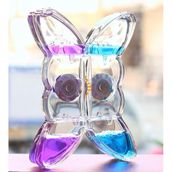 Lilone Atnep Liquid Droplet Wheel Hour Glass Paper Weight