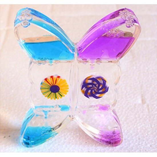 Lilone Atnep Liquid Droplet Wheel Hour Glass Paper Weight