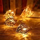 Fancy 20 LED 4M 3D Leaf Design String Series Lights (LADI)