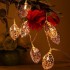 Fancy 20 LED 4M 3D Leaf Design String Series Lights (LADI)