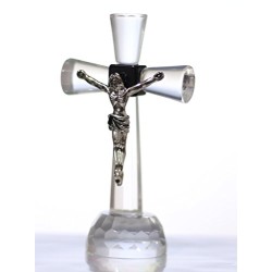 Lilone Decorative Christian Cross Showpiece, Religious Gift Item 