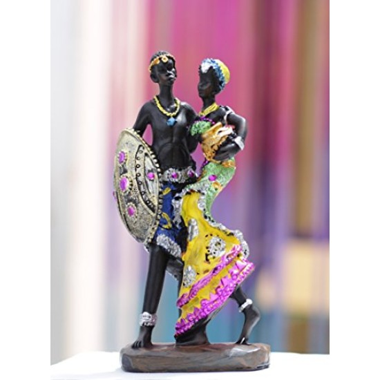 Lilone Polyresin Showpiece Figurine (Multicolour_6 X 15 Cm)