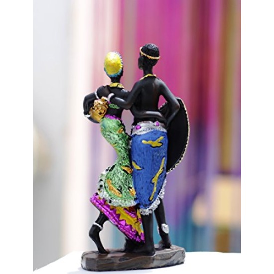 Lilone Polyresin Showpiece Figurine (Multicolour_6 X 15 Cm)