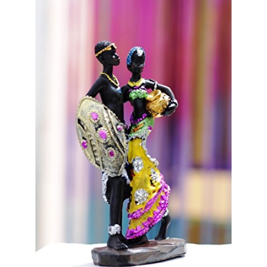 Lilone Polyresin Showpiece Figurine (Multicolour_6 X 15 Cm)