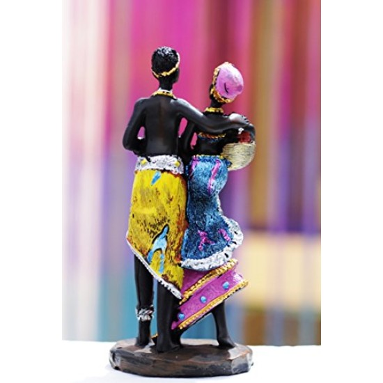 Lilone Polyresin Showpiece Figurine (Multicolour_6 X 15 Cm)