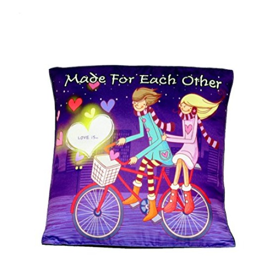 Lilone Valentine Special Couple Made For Each Other Pillow Gift 