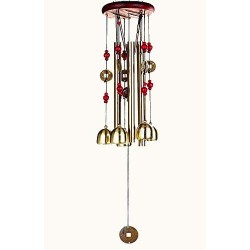 Lilone Pipe and Bell Wind Chimes 