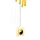 Lilone Pipes Wind Chimes 24 Inch Long