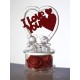 Lilone Beautiful Crystal Couple Teddy Showpiece Valentine Gift Lilone Beautiful Crystal Couple Teddy Showpiece Valentine Gift
