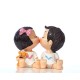 Lilone Beautiful Kissing Couple Showpiece