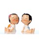 Lilone Beautiful Kissing Couple Showpiece