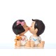 Lilone Beautiful Kissing Couple Showpiece