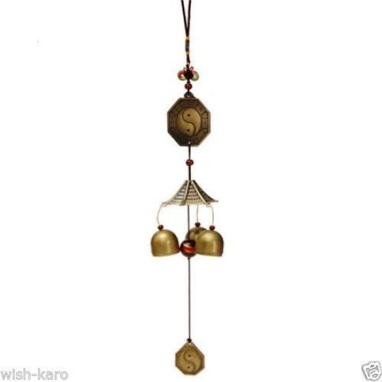 Lilone Gifts Amazing Antique Bronze Gossip Feng shui Windchime 