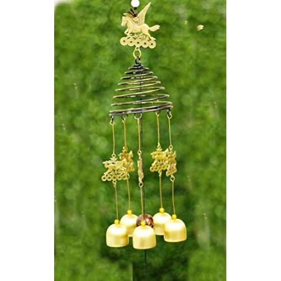 Lilone Gifts Feng Shui Zodiac Victory Horse Windchime Hanging