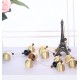 Lilone Gifts Eiffel Tower 4 Bells Copper Wind Chimes 