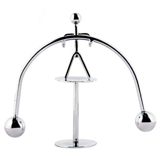 Mini Steel Balance Toy Weightlifter Kinetic Art balance Toy Balancing 