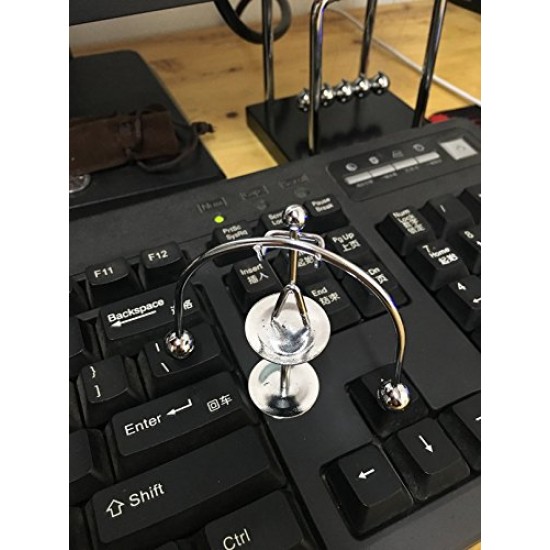 Mini Steel Balance Toy Weightlifter Kinetic Art balance Toy Balancing 