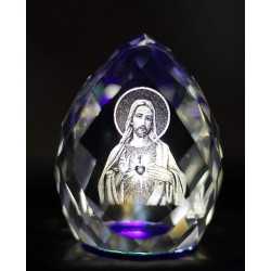 Lilone Decorative 3D Crystal Diamond Engrave Jesus