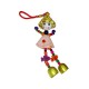 Lilone 2 Bell Handicraft Snowman Wind Chimes 