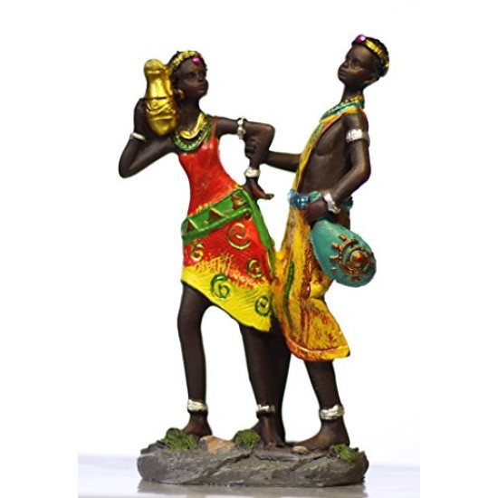Lilone Polyresin Showpiece Figurine (Multicolour_7 X 3 Inch)