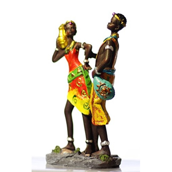 Lilone Polyresin Showpiece Figurine (Multicolour_7 X 3 Inch)