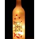 Lilone Happy Valentine Day Heart Printed Led Wine Bottle Valentine Gifts 