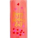Lilone Happy Valentine Day Heart Printed Led Wine Bottle Valentine Gifts 