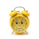 Lilone Yellow Twin Bell Loud Alarm Clock for Heavy Sleepers Smiley Face Emoji Design  Lilone Yellow Twin Bell Loud Alarm Clock for Heavy Sleepers Smiley Face Emoji Design