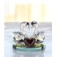 Lilone Crystal Showpiece Figurine (Transparent_5 X 5 Cm)