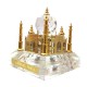 Lilone Crystal Taj-Mahal Showpiece Gold Platted with Light