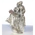 Lilone Romantic Couple Statue with Bouquet Showpiece 