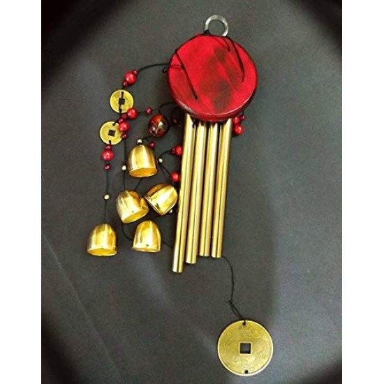 Pipe and Bell Wind Chimes for Home