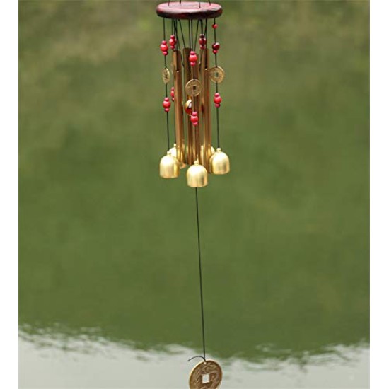 Pipe and Bell Wind Chimes for Home